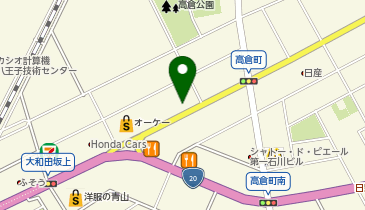 株式会社セキュリティハウス西東京の地図画像