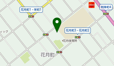 滝川市役所 コミュニティ施設 花月地区児童センターの地図画像