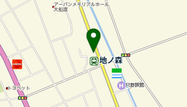 大船渡バランス整体院の地図画像