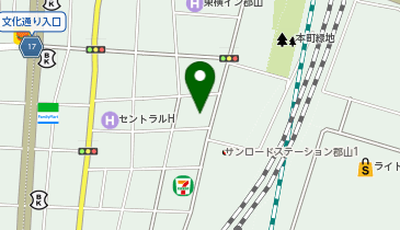 ロケットチーズケーキ福島郡山店の地図画像