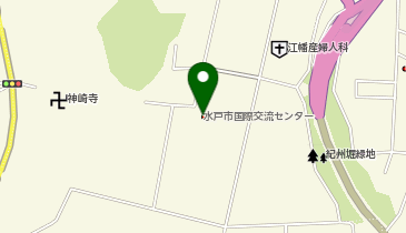 水戸市役所 市民センター 五軒の地図画像