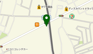 台湾料理四季紅の地図画像