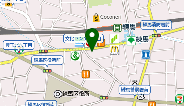 洋麺屋五右衛門練馬店の地図画像