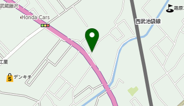 埼玉ガラスステーション入間の地図画像