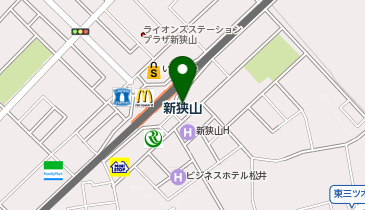 新狭山トリアノン洋菓子店の地図画像