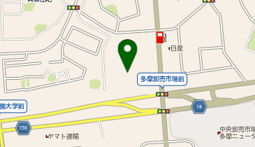 WECARS多摩店の地図画像