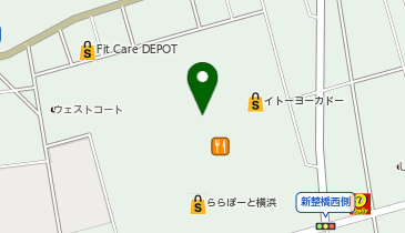 こめらくららぽーと横浜店の地図画像