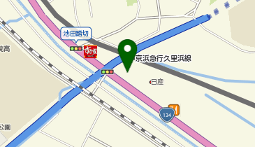 WECARS横須賀店の地図画像