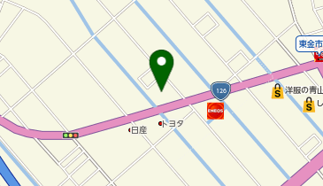 ホダカ千葉東金店の地図画像