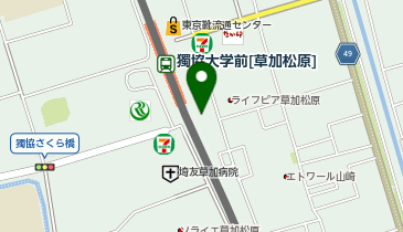 FIGO草加店の地図画像