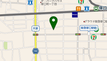 コパンスイミングスクール塚口の地図画像