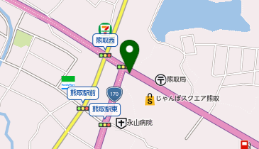 キュアスタイル熊取店の地図画像