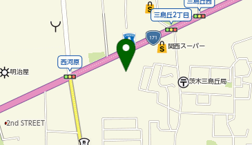 WECARS茨木インター店の地図画像