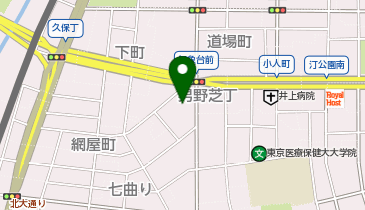 和歌山地方気象台 気象資料に関するお問い合わせの地図画像