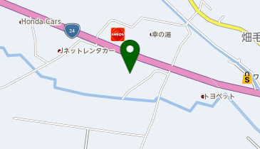 WECARS岩出店の地図画像