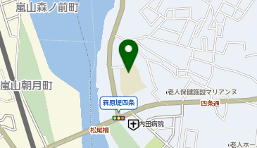 松尾フットサルパークの地図画像