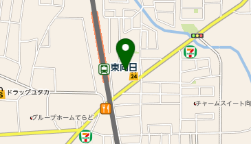 奥沢コンタクトレンズの地図画像