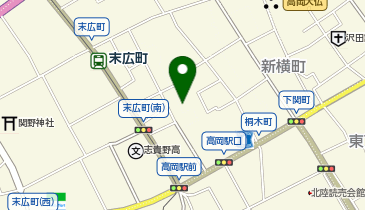 炉ばた焼陣太鼓の地図画像