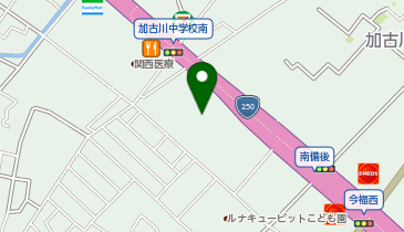WECARS加古川店の地図画像