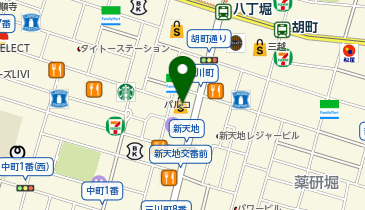 パルコ広島店 新館 1Fレディス&メンズファッション アダム・エ・ロペの地図画像