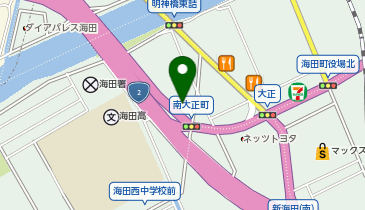 WECARS海田店の地図画像