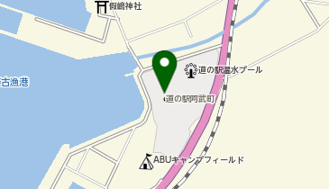 阿武産直・千代丸食堂の地図画像