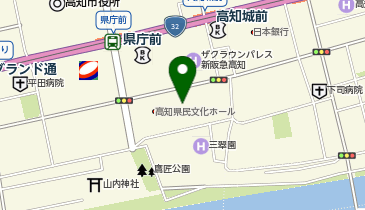 高知地方気象台 気象資料に関するお問い合わせの地図画像