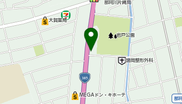 うめはら動物病院の地図画像