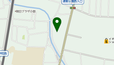 WECARS小郡店の地図画像