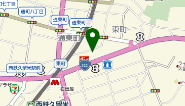 VITADESIGN久留米店の地図画像