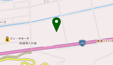 WECARS唐津店の地図画像