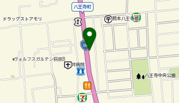スカイオート浜線店の地図画像