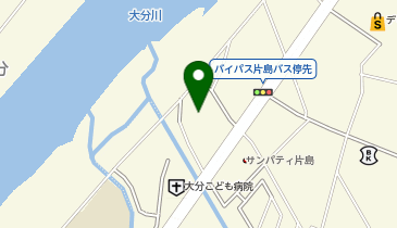 WECARS大分下郡店の地図画像