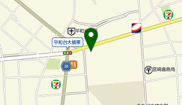 宮崎地方気象台 防災・資料照会の地図画像