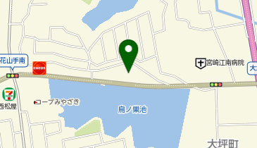 JAみやざき宮崎中央地区本部 宮崎統括支店 大淀支店の地図画像