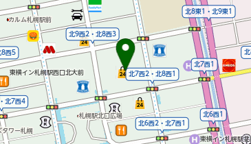 北海道管区行政評価局 総務行政相談部 行政苦情110番・きくみみ北海道の地図画像