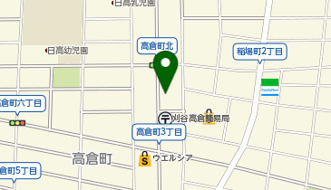 アワーズサンワ刈谷店の地図画像