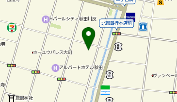 料亭濱乃家の地図画像