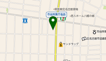 アムール北名古屋店の地図画像
