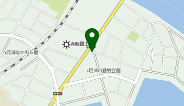 焼津骨董市の地図画像