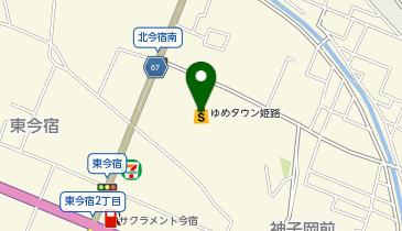 成人式のレンタル振袖ことふりの地図画像