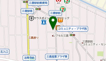 買取大吉三鷹店の地図画像