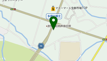 くじら葬祭の地図画像