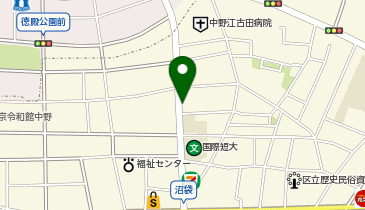 がんばり屋中野江古田店の地図画像