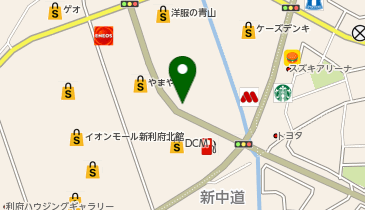 iPhone修理利府ペアガーデン店の地図画像