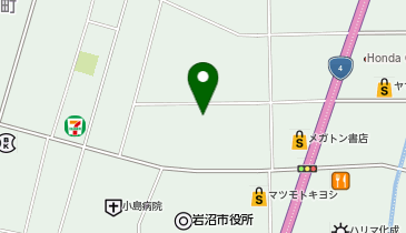 岩沼市役所 保健センターの地図画像