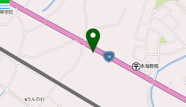 時代屋本海野店の地図画像