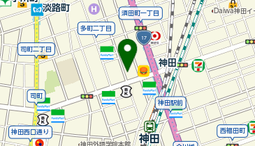 かんだ薬局の地図画像