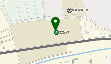 国立音楽大学 教務課の地図画像