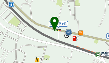 ウエインズトヨタ神奈川株式会社希望ヶ丘店の地図画像